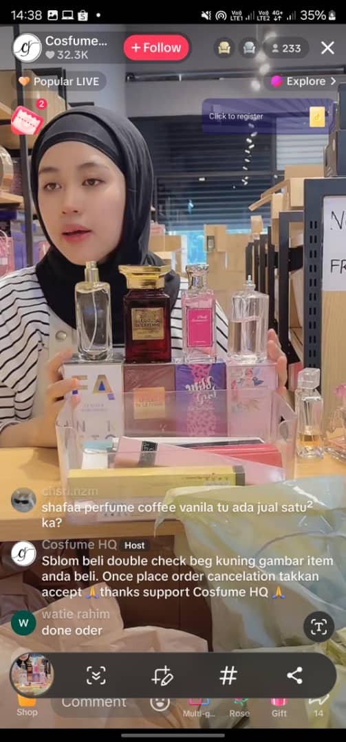 Harumkan Hari Anda dengan Cosfume HQ