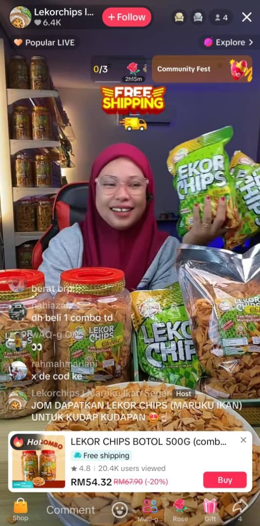 Layan Kudapan Rangup dengan Lekor Chips – Maruku Ikan Segar Penuh Rasa!